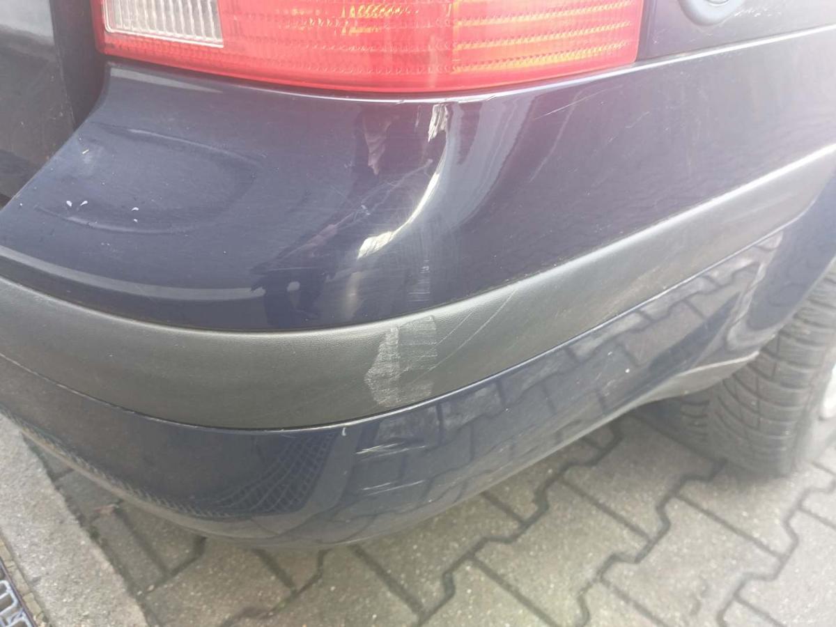 VW Golf 4 original Sto&szlig;stange Stossf&auml;nger hinten LA5G Perlblau Kombi Bj.2004